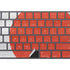 Japanese Flag Distressed Magic Keyboard with Numeric Keypad Skin